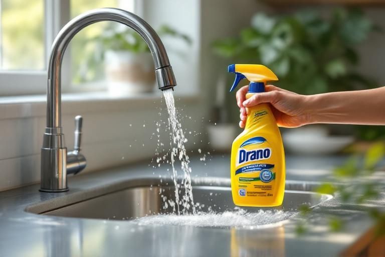 can you use drano on kitchen sink