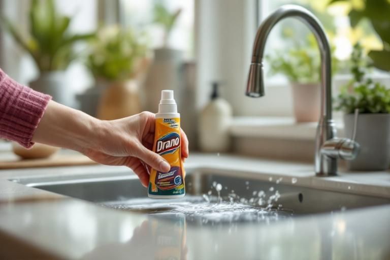 can you use drano on kitchen sink