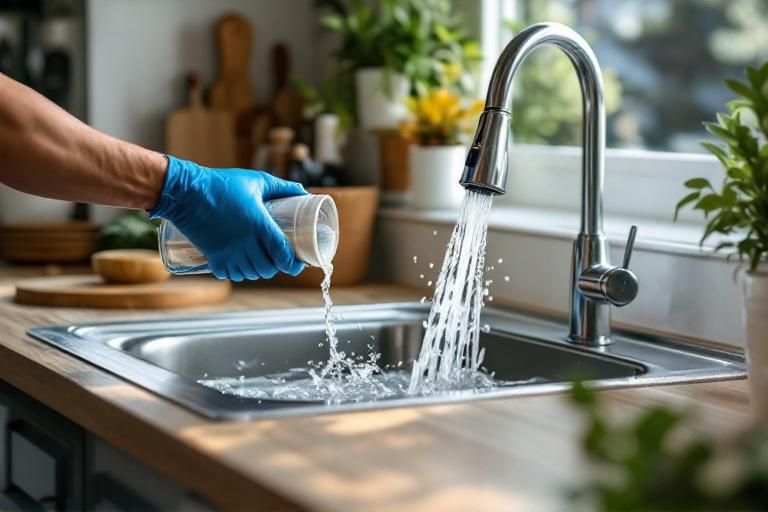 how do you unclog a kitchen sink