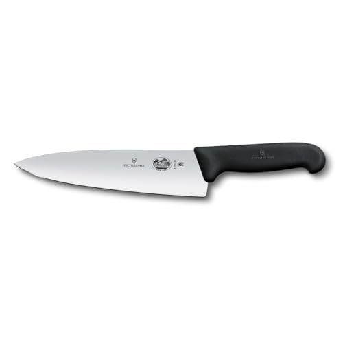 Victorinox Fibrox Pro Chef’s Knife, 8 Inch - Swiss Army Kitchen Knife