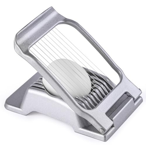 Egg Slicer for Hard Boiled Eggs, Stainless Steel Wire
