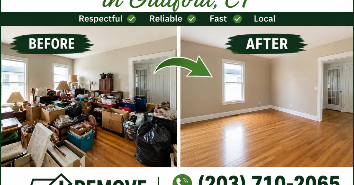 Estate Cleanout Service Guilford CT