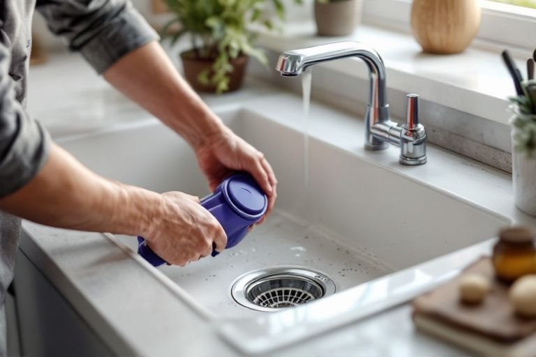 how to replace kitchen sink drain