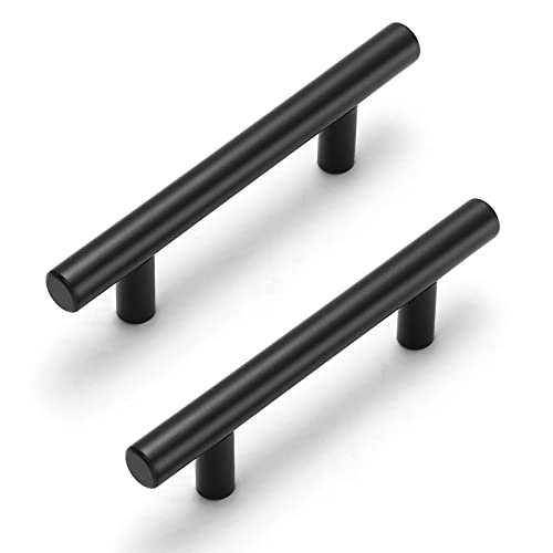 Estmoon 30 Pack Cabinet Handles Matte Black