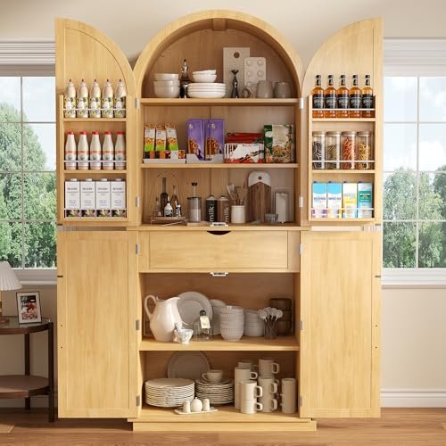 iPormis 71" Tall Arched Cabinet with Doors