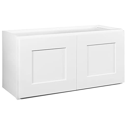 Design House Brookings Shaker Unassembled Bridge Wall Kitchen Cabinet