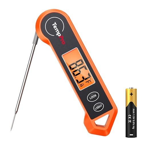 TempPro TP19H 1 Sec Digital Meat Thermometer for Cooking