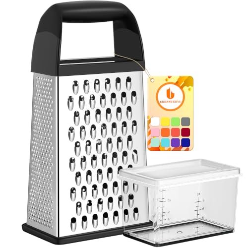 Urbanstrive Cheese Grater With Container Box Grater