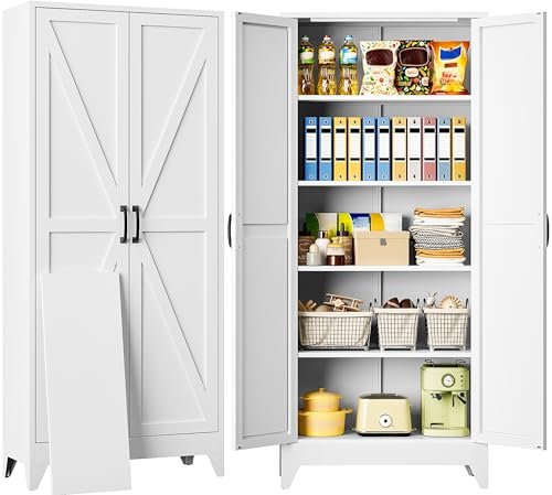 SISESOL 75" Tall Pantry Cabinet