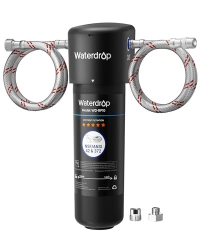 Waterdrop 10UA Under Sink Water Filter System, NSF/ANSI 42 Certified 1 Year