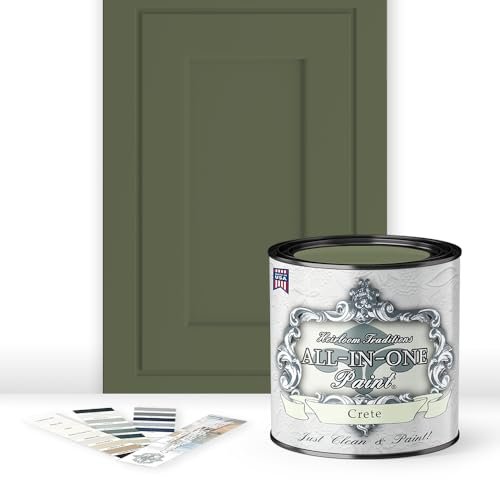 ALL-IN-ONE Paint by Heirloom Traditions, Crete (Olive Green), Quart