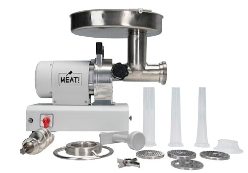 MEAT! 1 HP Pro-Grade Dual Grinder #22