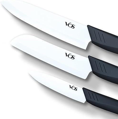 Vos Ceramic Knife Set in Elegant Gift Box