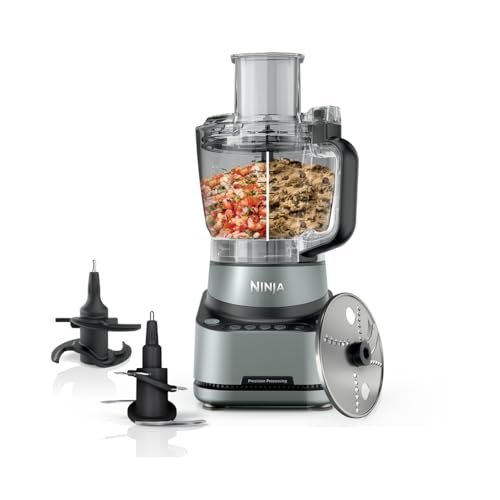 Ninja PrecisionPro Food Processor & Dough Mixer, 1000PW, 9-Cup, BZ601