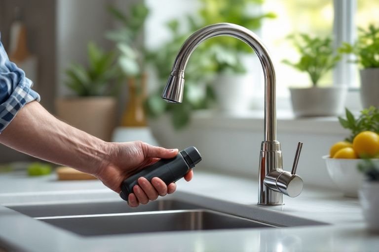 how to repair a single handle kitchen faucet